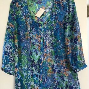 Bright floral top